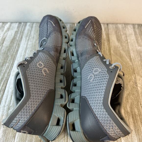 On Cloud X Womens Rock Sea Gray Athletic Running Shoes Size 9.5 - Picture 11 of 14